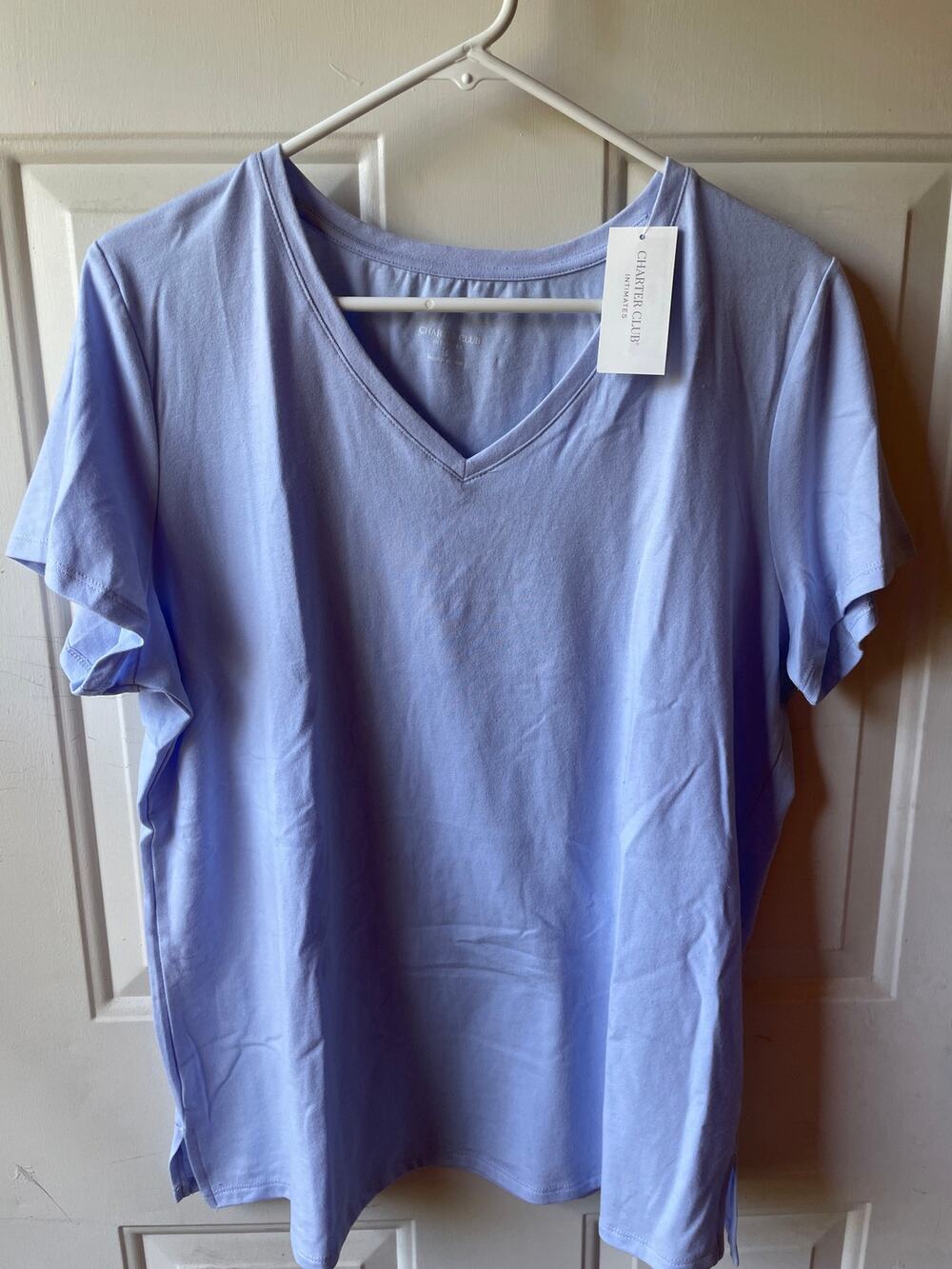 Charter Club Intimates Separates Table Size L Color Pale Periwinkle Made Vietnam